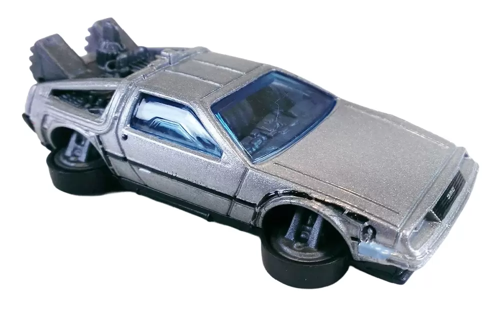 Foto da miniatura Hot Wheels Time Machine Hover Mode na cor Prata