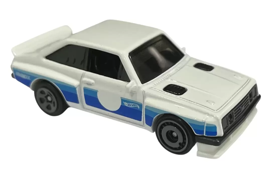 Foto da miniatura Hot Wheels Ford Escort RS2000 na cor Branco