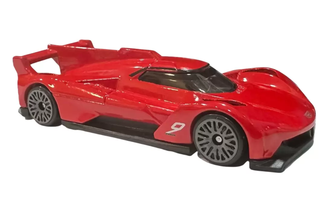 Foto da miniatura Hot Wheels Cadillac Project GTP Hypercar/ Hypervoiture na cor Vermelho