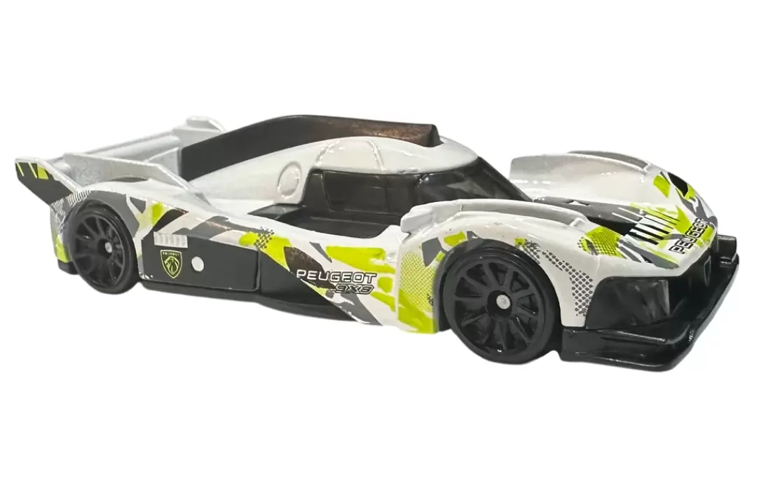 Foto da miniatura Hot Wheels Peugeot 9X8 Hypercar/Hypervoiture na cor Branco