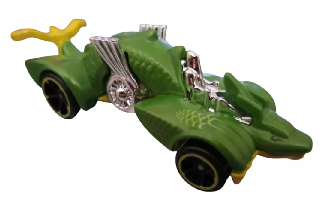 Foto da miniatura Hot Wheels Knight Draggin' na cor Verde