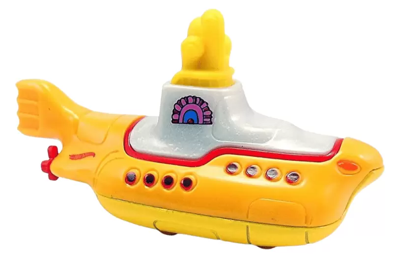 Foto da miniatura Hot Wheels The Beatles Yellow Submarine (TH) na cor Amarelo