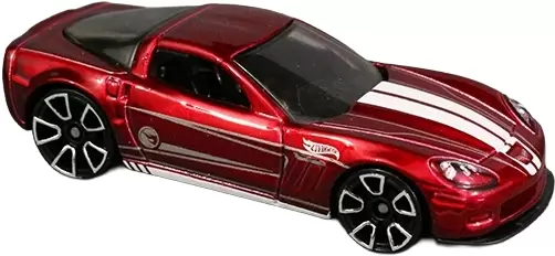 Foto da miniatura Hot Wheels 11 Corvette Grand Sport (TH) na cor Vermelho
