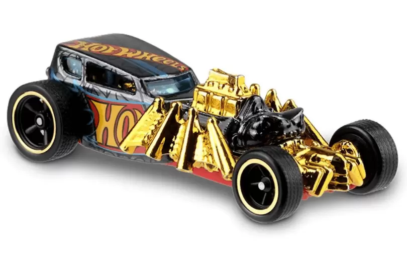 Foto da miniatura Hot Wheels Street Creeper (STH) na cor Preto