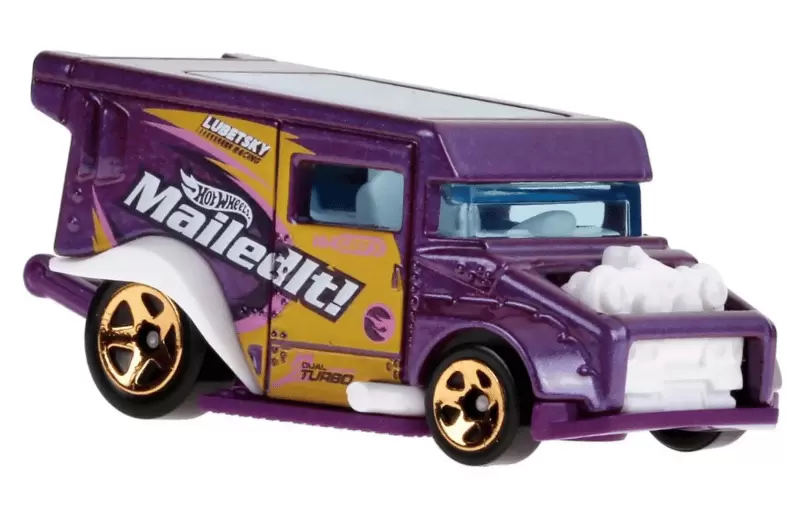 Foto da miniatura Hot Wheels Mailed It na cor Roxo