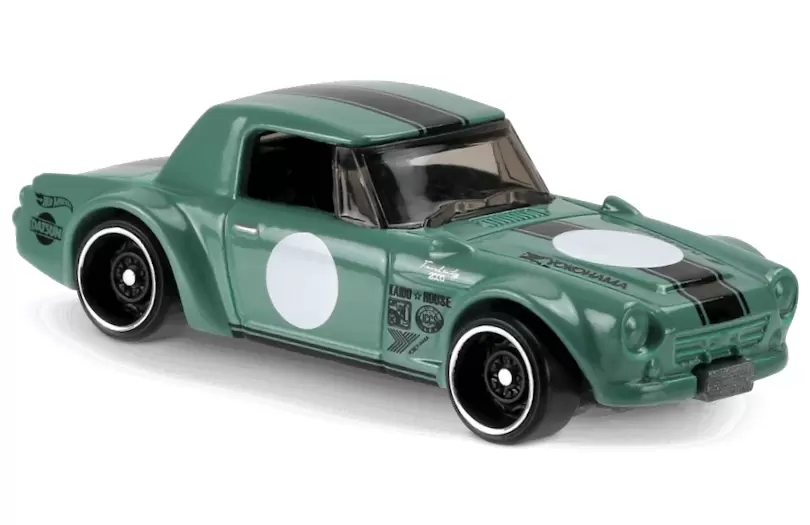 Foto da miniatura Hot Wheels Fairlady 2000 na cor Verde