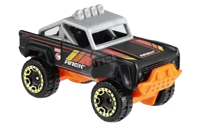 Foto da miniatura Hot Wheels Custom Ford Bronco (TH) na cor Preto