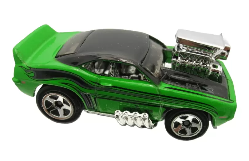 Foto da miniatura Hot Wheels 69 Camaro Z28 (TH) na cor Verde