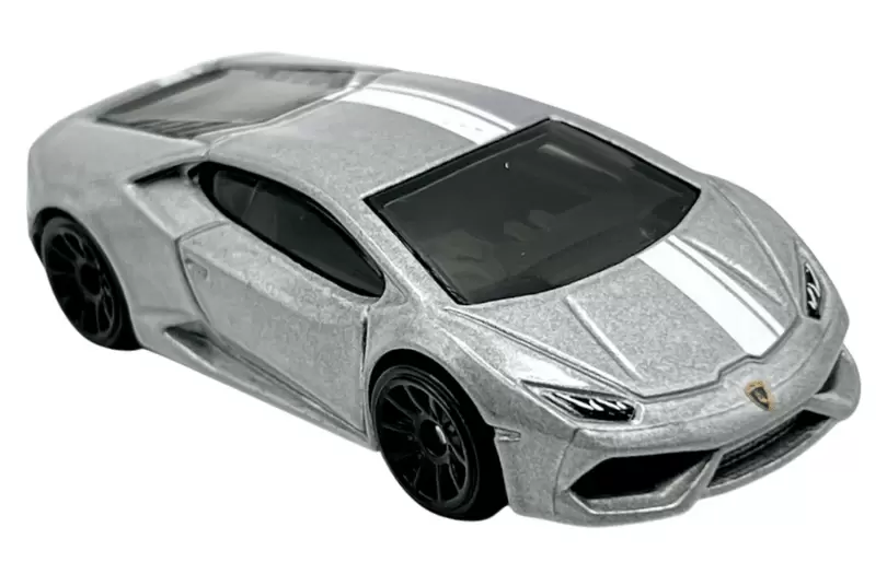 Foto da miniatura Hot Wheels Lamborghini Huracán LP 610-4 na cor Prata