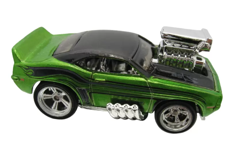 Foto da miniatura Hot Wheels 69 Camaro Z28 (STH) na cor Verde