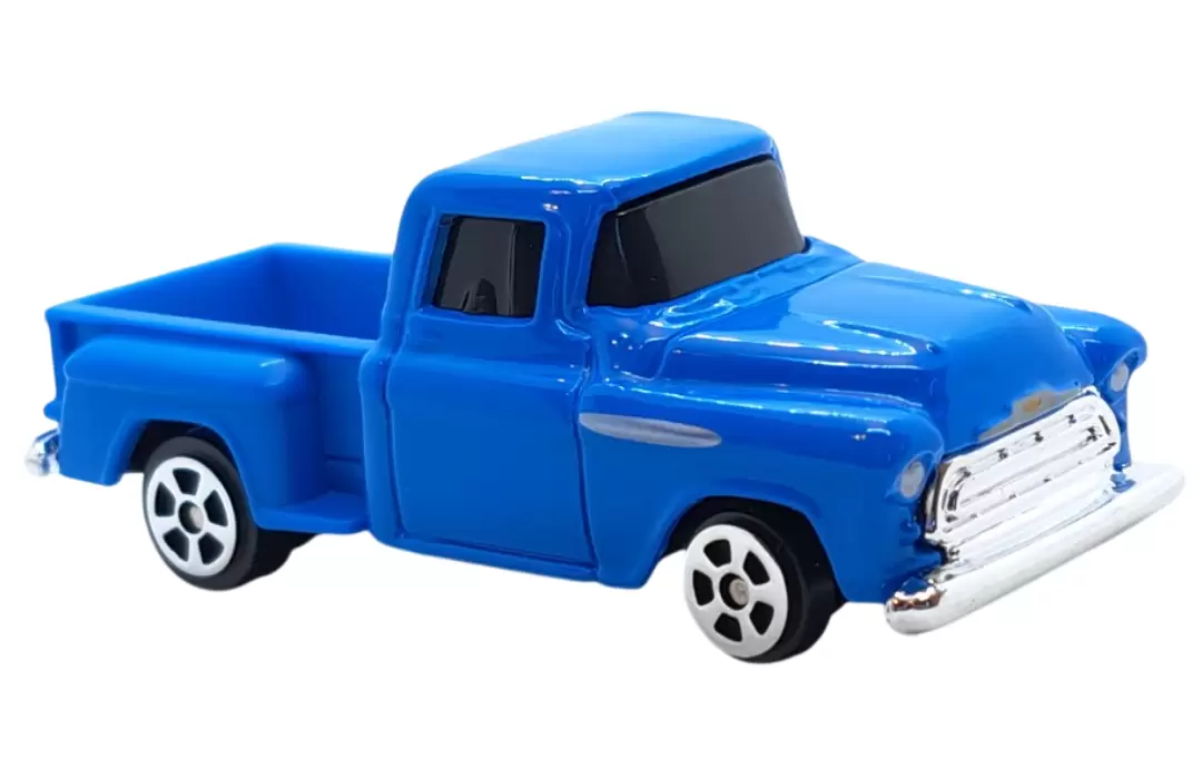 Foto da miniatura Maisto 1957 Chevy Pickup na cor Azul