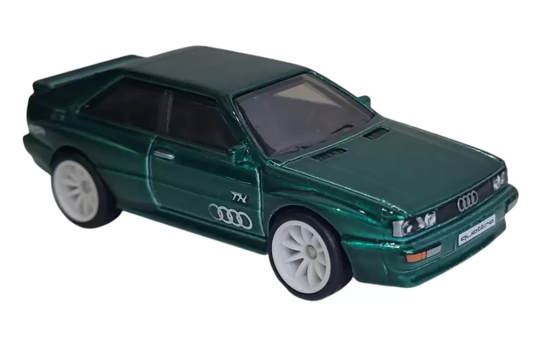 Foto da miniatura Hot Wheels 87 Audi quattro (STH) na cor Verde