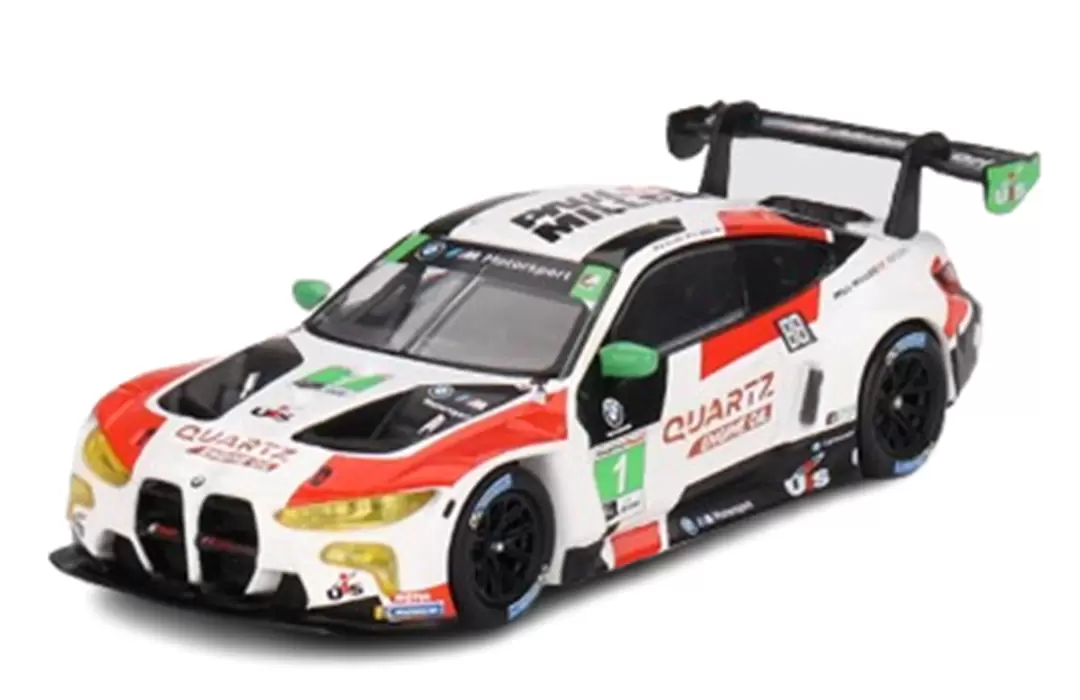 Foto da miniatura Mini GT BMW M4 GT3 #1 ​ IMSA 2023 Sebring 12 Hrs GTD Winner na cor Branco