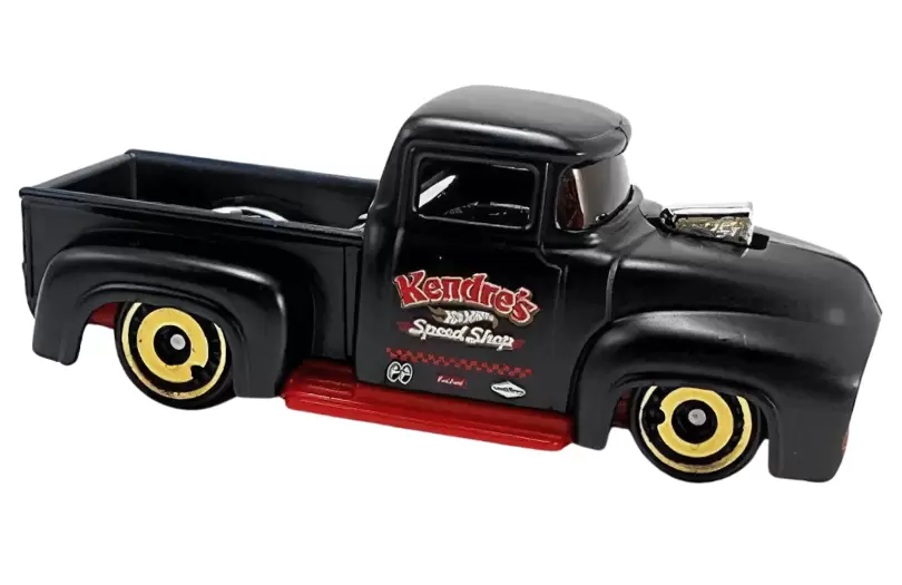 Foto da miniatura Hot Wheels Custom '56 Ford Truck na cor Preto