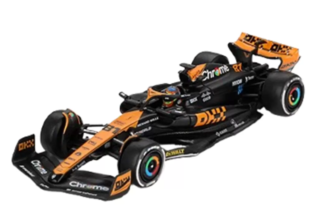 Foto da miniatura Mini GT McLaren MCL60 #81 Oscar Piastri 2023 Japão na cor Preto