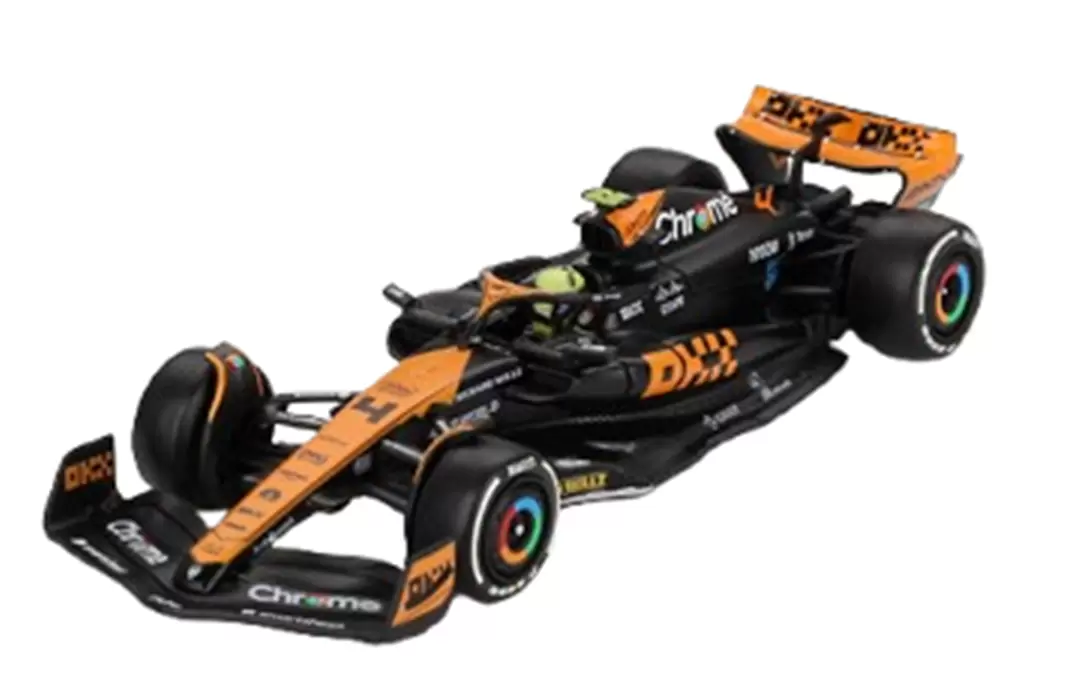 Foto da miniatura Mini GT McLaren MCL60 #04 Lando Norris 2023 Japão na cor Preto