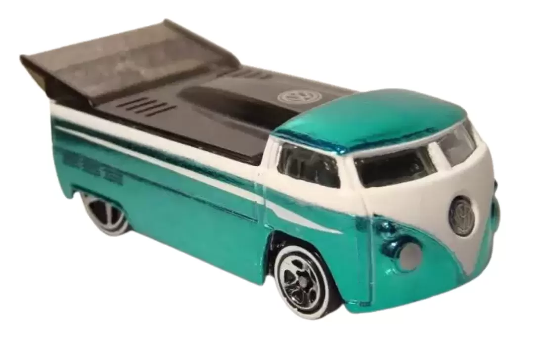 Foto da miniatura Hot Wheels Customized VW Drag Truck na cor Verde