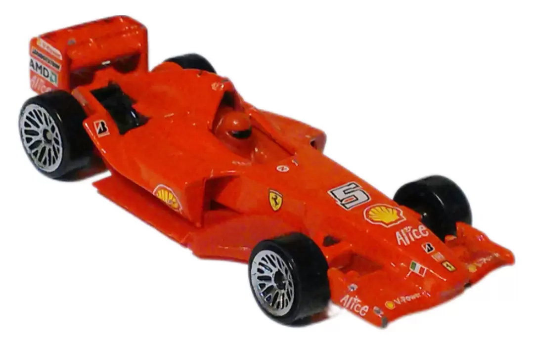 Foto da miniatura Hot Wheels F1 Ferrari GP-2006 na cor Vermelho