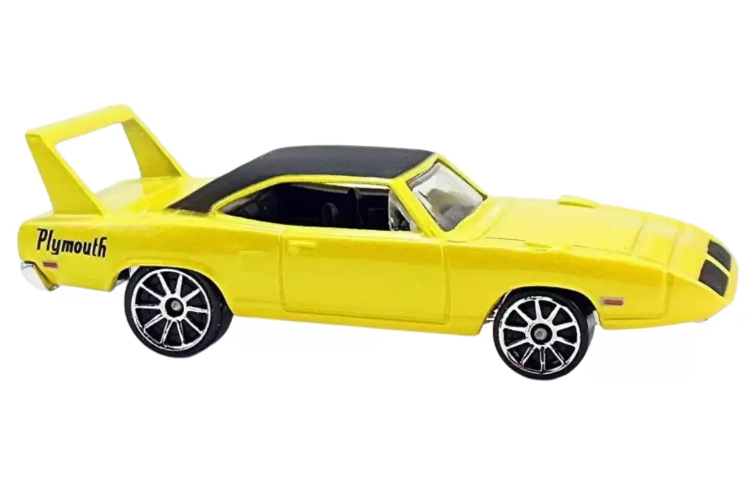 Foto da miniatura Hot Wheels 70 Plymouth Superbird na cor Amarelo