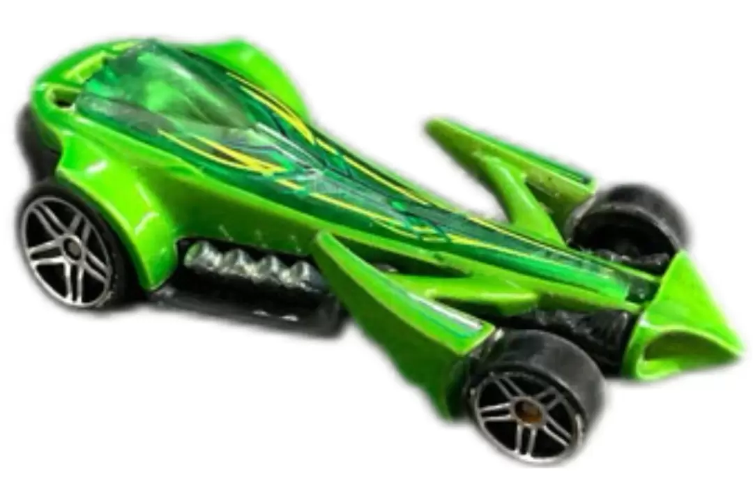Foto da miniatura Hot Wheels Preying Menace na cor Verde
