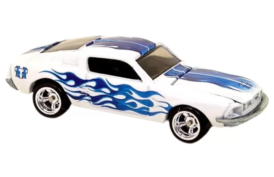 Foto da miniatura Hot Wheels 1967 Mustang (STH) na cor Branco