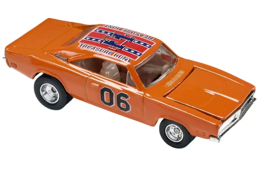 Foto da miniatura Hot Wheels 1969 Dodge Charger (STH) na cor Laranja