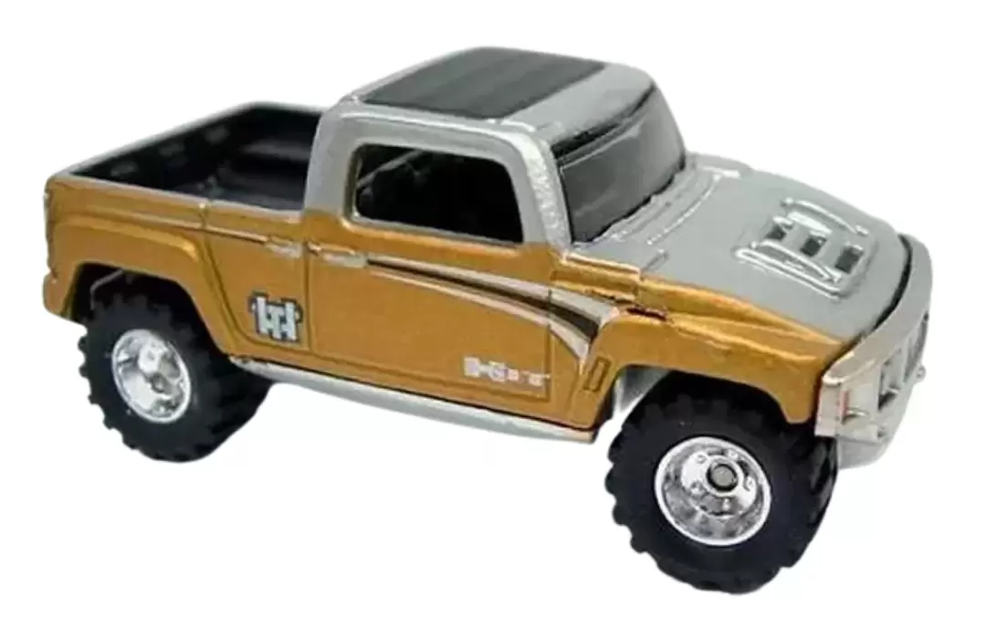 Foto da miniatura Hot Wheels Hummer H3T Concept (STH) na cor Dourado