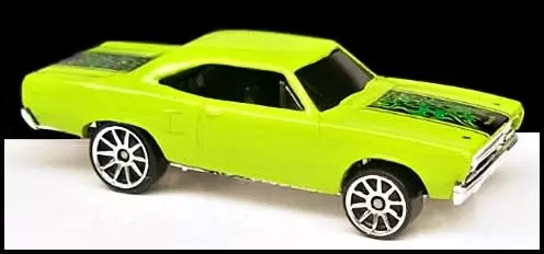 Foto da miniatura Hot Wheels 70 Plymouth Road Runner na cor Verde