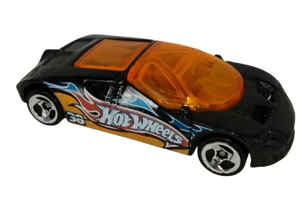 Foto da miniatura Hot Wheels Ford GT90 Concept na cor Preto