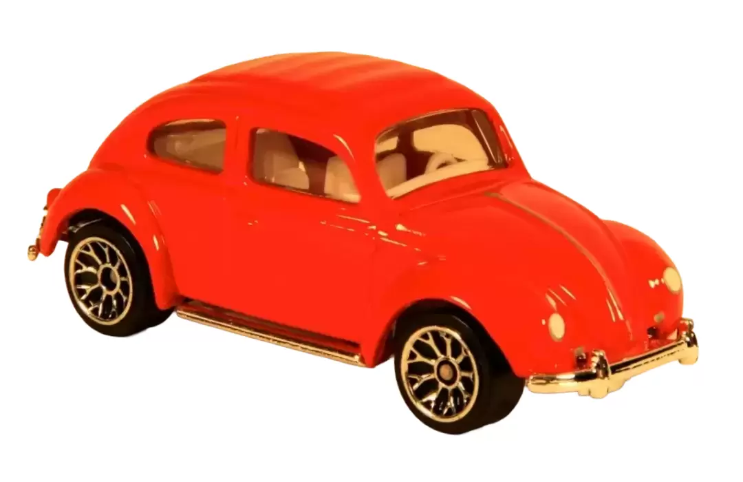 Foto da miniatura Matchbox 62 Volskwagen Beetle na cor Vermelho