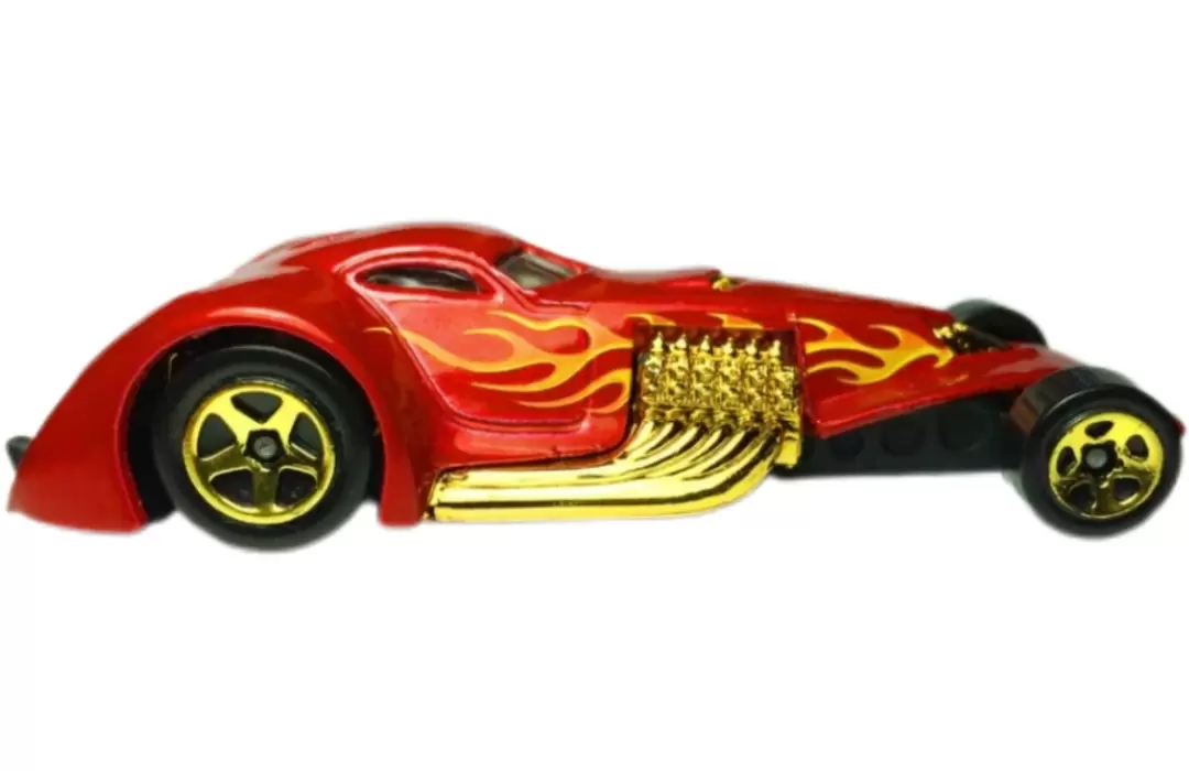 Foto da miniatura Hot Wheels Hammered Coupe na cor Vermelho