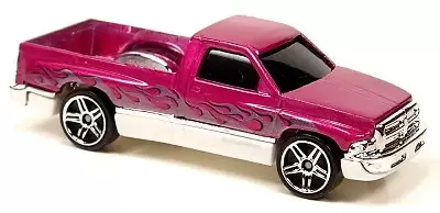Foto da miniatura Hot Wheels Dodge Ram 1500 na cor Rosa