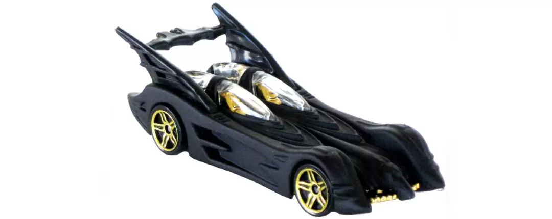 Foto da miniatura Hot Wheels Batmobile na cor Preto