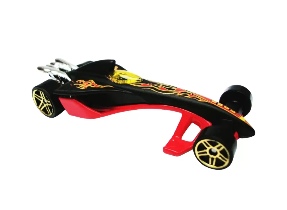 Foto da miniatura Hot Wheels Greased Lightnin' na cor Preto