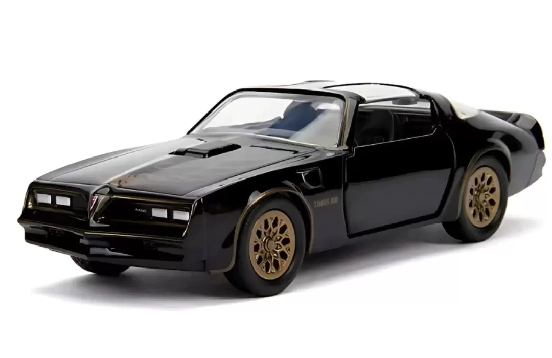 Foto da miniatura Jada Toys Pontiac Firebird 1977 - Smokey e Bandit na cor Preto