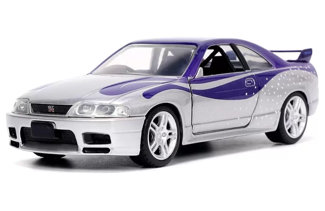 Foto da miniatura Jada Toys Nissan Skyline GT-R (BCNR33) 1995 na cor Prata