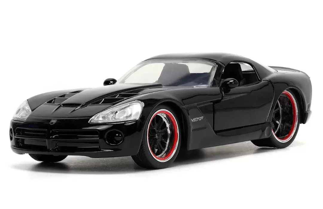 Foto da miniatura Jada Toys Dodge Viper SRT 10 na cor Preto