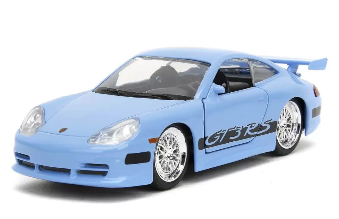 Foto da miniatura Jada Toys Porsche 911 GT3 RS (996) na cor Azul