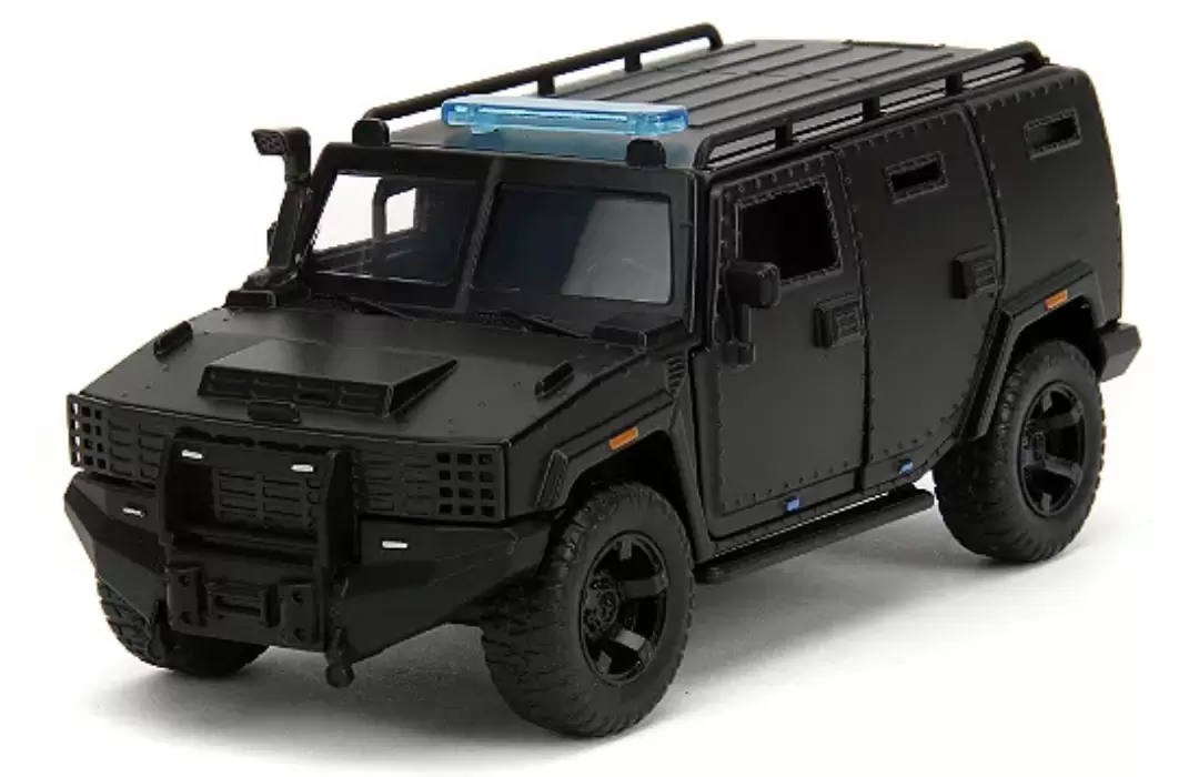 Foto da miniatura Jada Toys Agency SUV na cor Preto