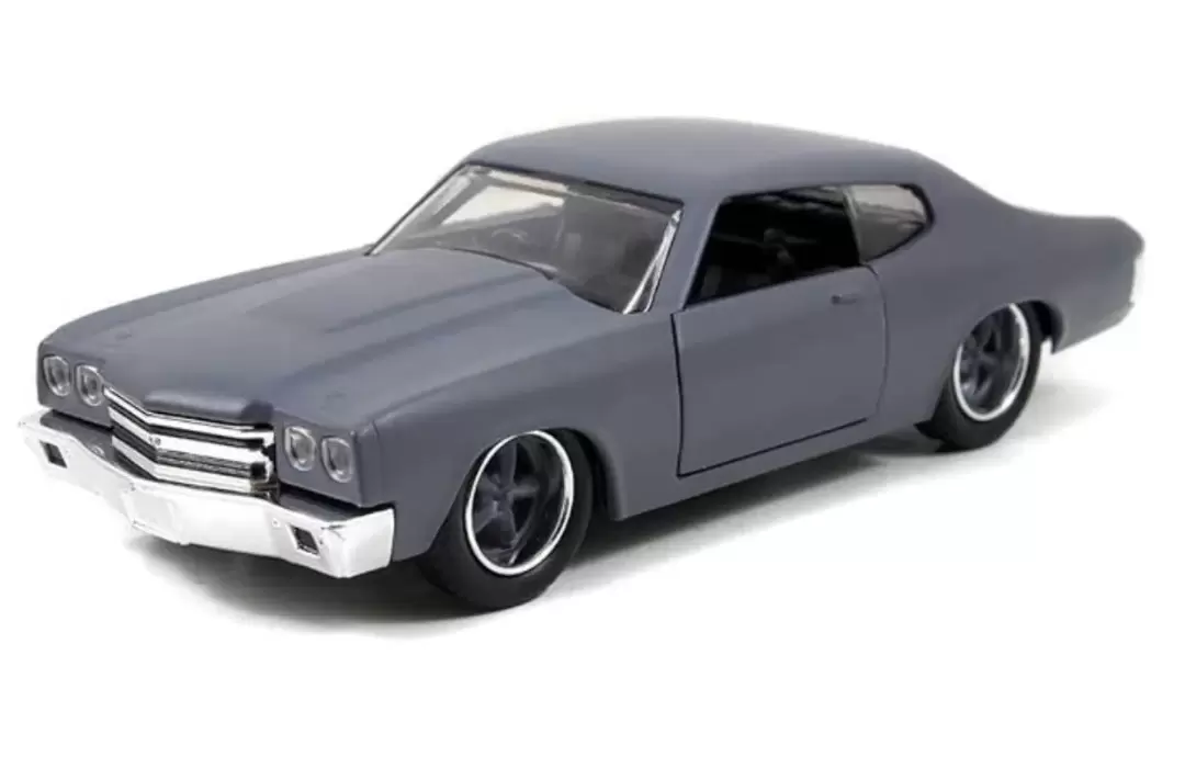 Foto da miniatura Jada Toys Chevy Chevelle SS na cor Cinza