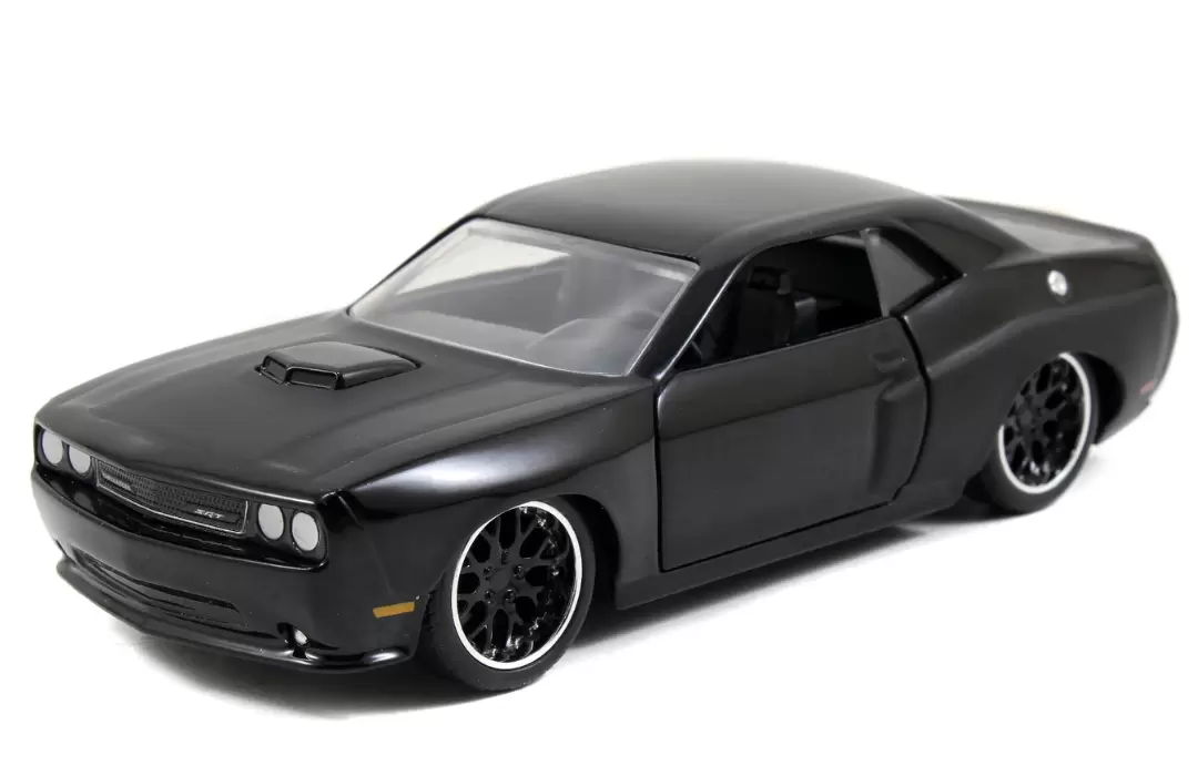 Foto da miniatura Jada Toys Dodge Challenger SRT8 na cor Preto