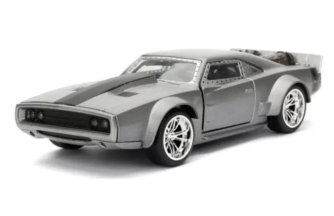 Foto da miniatura Jada Toys Dodge Charger Ice na cor Cinza
