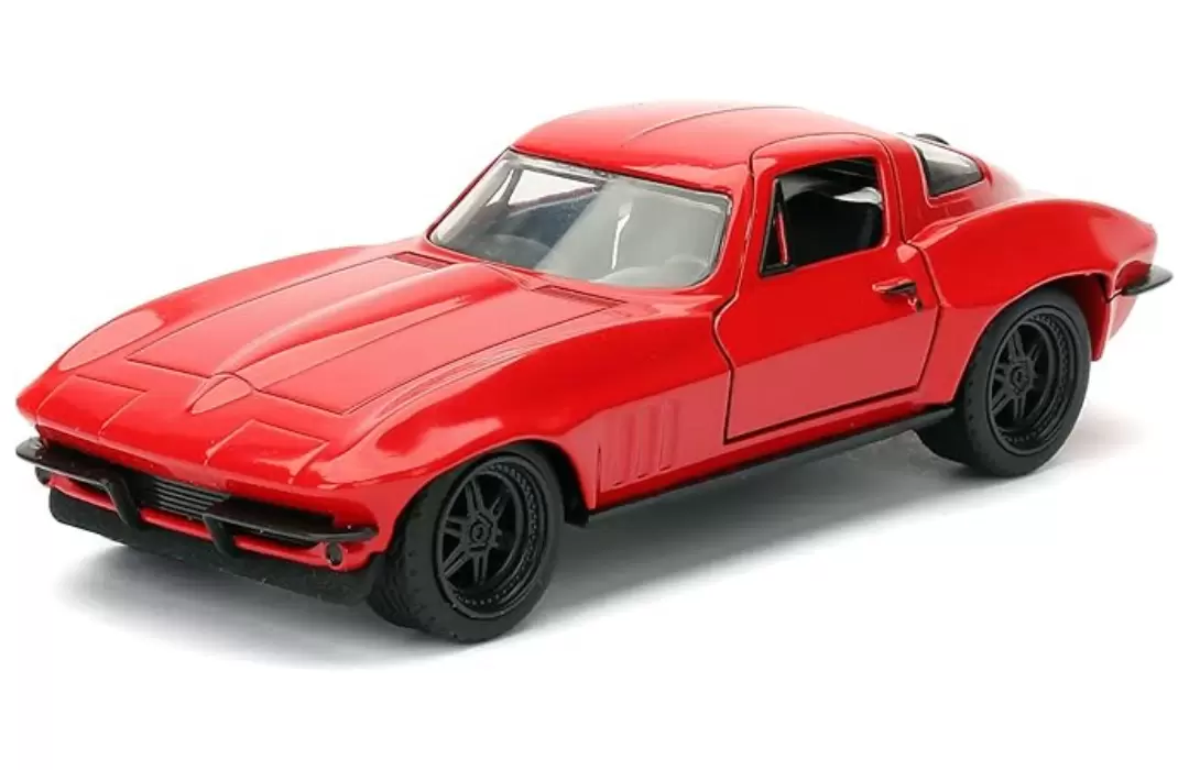 Foto da miniatura Jada Toys Chevy Corvette na cor Vermelho