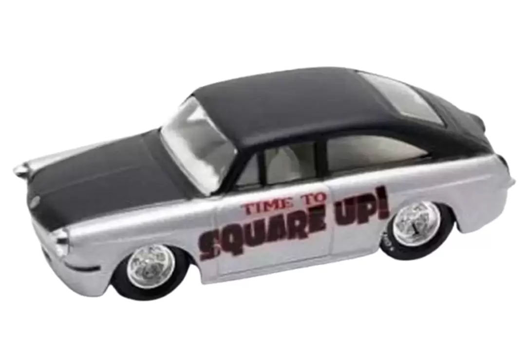 Foto da miniatura Jada Toys Volkswagen 1600 TL Fastback (1965) na cor Prata