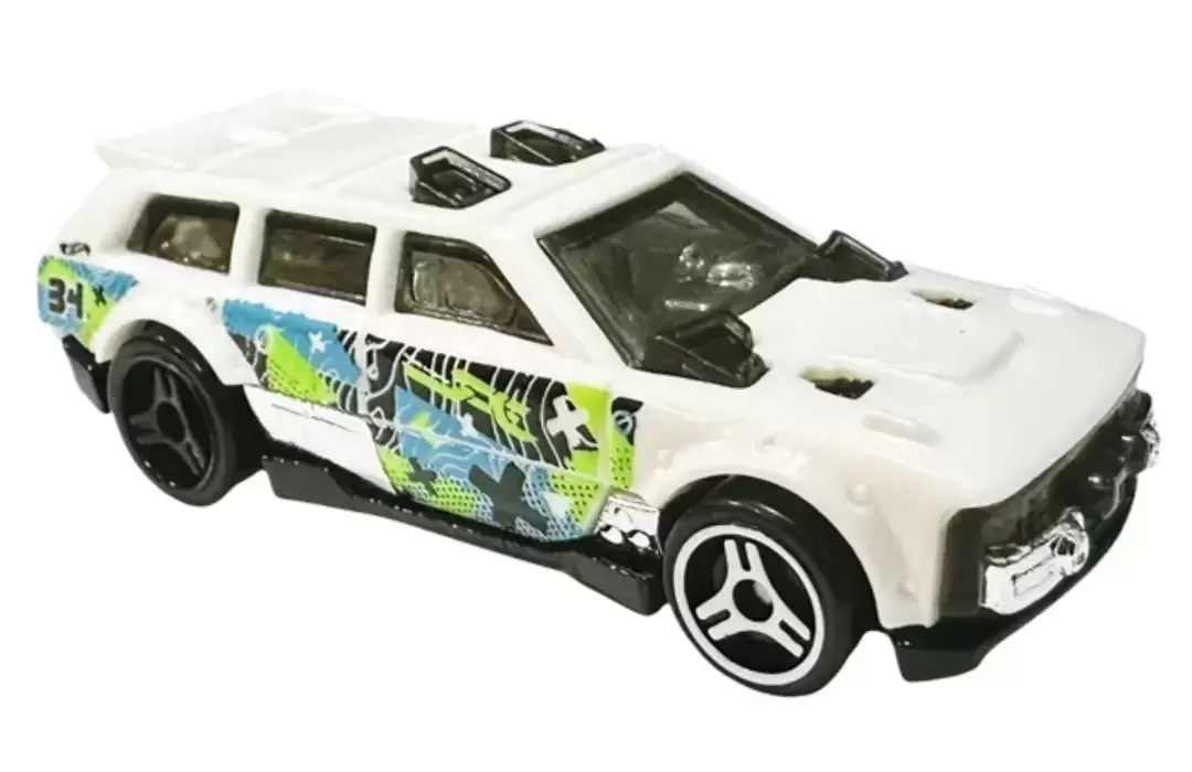Foto da miniatura Hot Wheels Track Dwagon na cor Branco