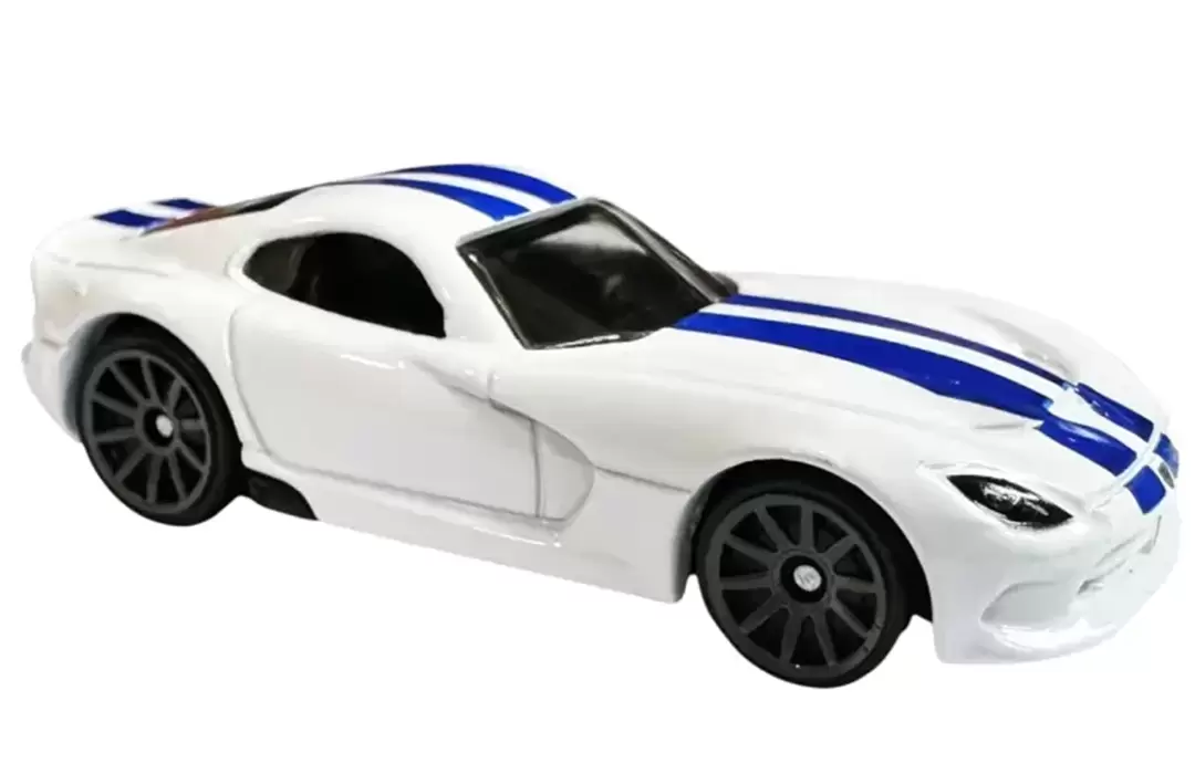 Foto da miniatura Hot Wheels 2013 SRT Viper na cor Branco