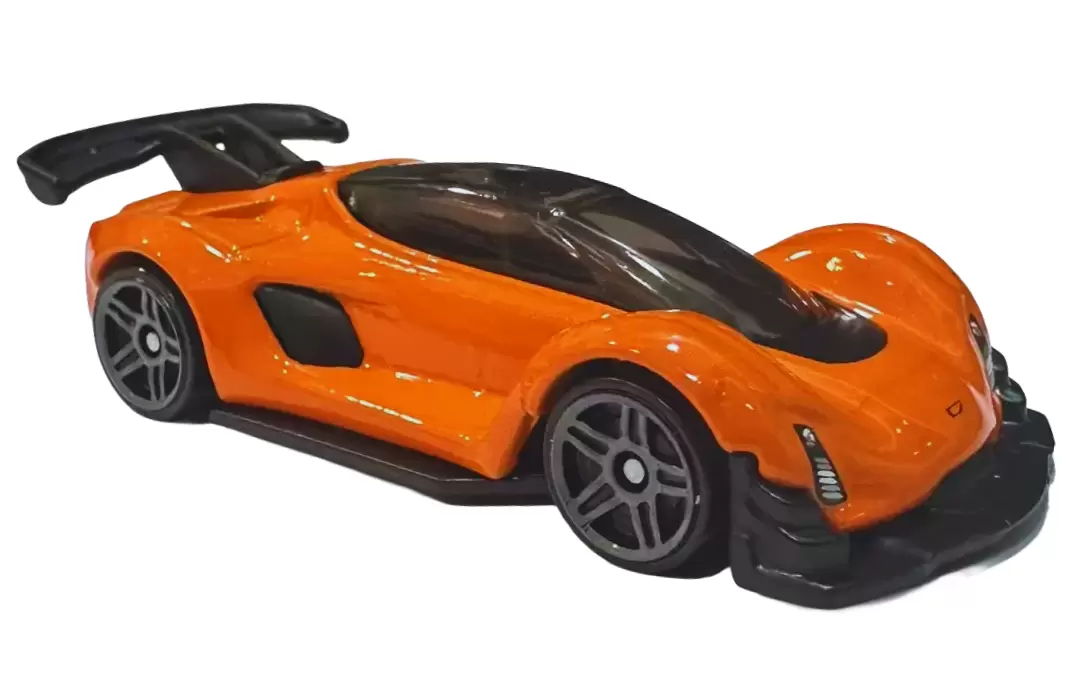 Foto da miniatura Hot Wheels Czinger 21C na cor Laranja