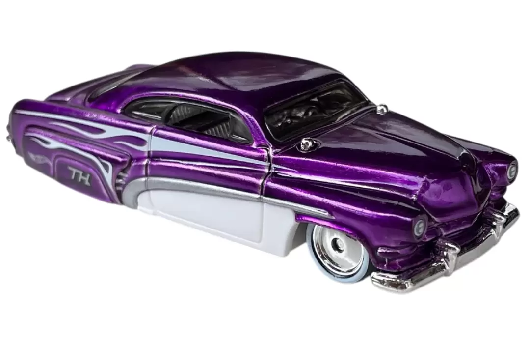 Foto da miniatura Hot Wheels Hirohata Merc (STH) na cor Roxo