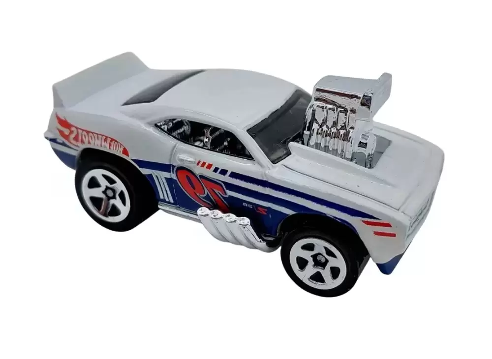 Foto da miniatura Hot Wheels '69 Camaro Z28 ('Tooned) na cor Branco