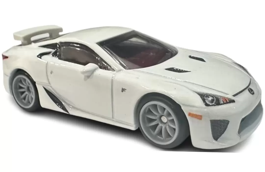 Foto da miniatura Hot Wheels Lexus LFA na cor Branco